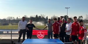 Foto zum Beitrag: Eine Tischtennisplatte für die Club-Jugend